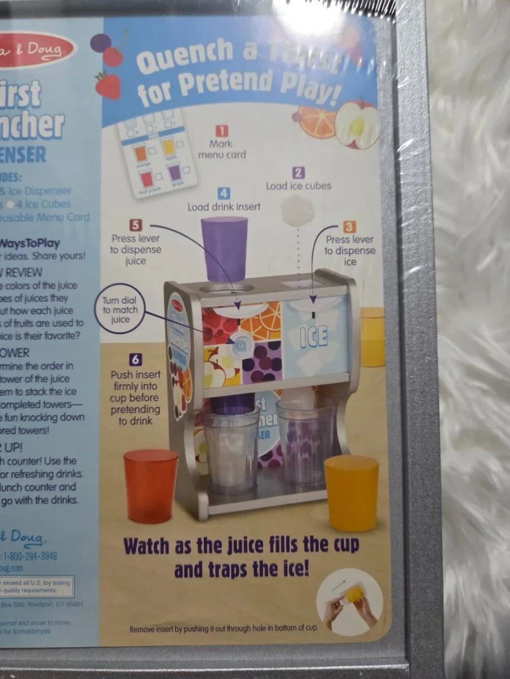 Melissa & Doug Thirst Quencher Dispenser Toy